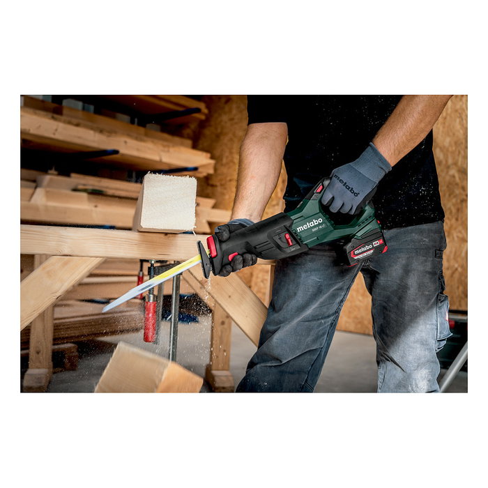 Metabo SSEP 18 LT Sierra de Sable Inalámbrica