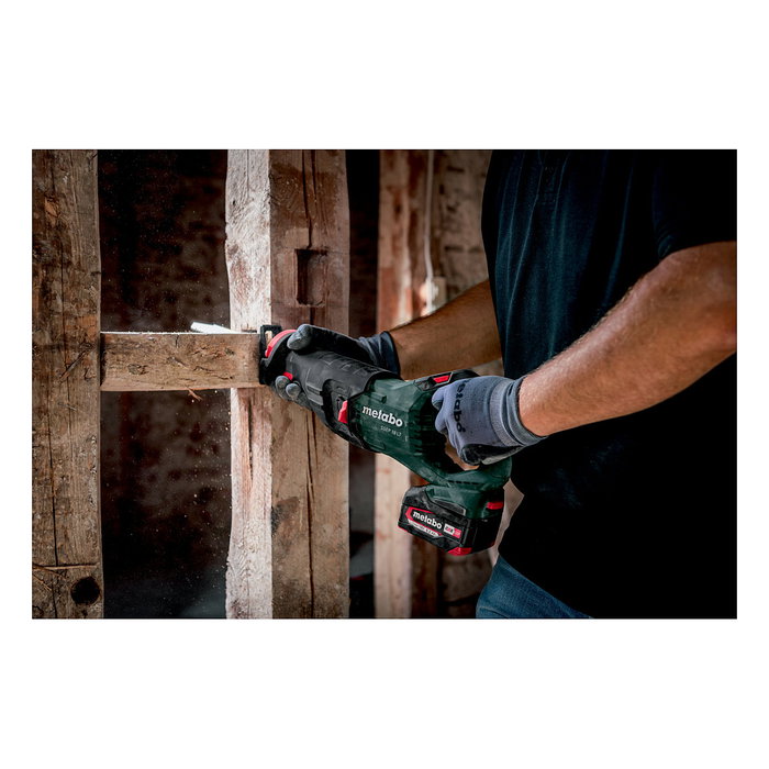Metabo SSEP 18 LT Sierra de Sable Inalámbrica
