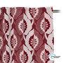 Cortina Estampado Rojo 140 X 260 cm