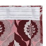 Cortina Estampado Rojo 140 X 260 cm
