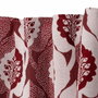 Ixia Cortina Estampado Rojo 140 x 260 cm