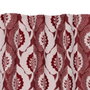 Ixia Cortina Estampado Rojo 140 x 260 cm