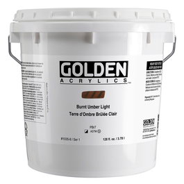 Golden Heavy Body Acrílico Tierra Sombra Tostada Claro 3.78 L
