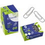 BISMARK Clip Nº2 32 mm Niquelado Caja de 100