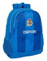 Mochila Escolar R. C. Deportivo de La Coruña Azul 32 x 44 x 16 cm