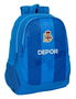 Mochila Escolar R. C. Deportivo de La Coruña Azul 32 x 44 x 16 cm