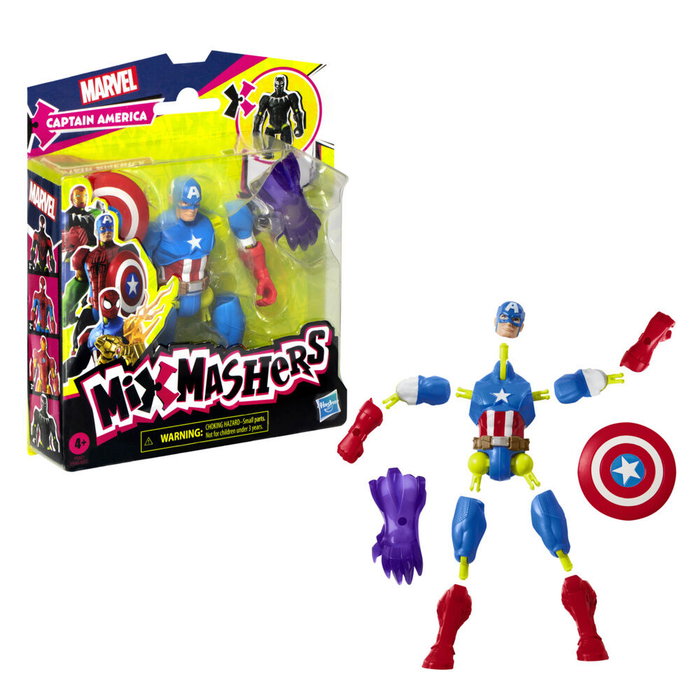 Hasbro Figura Avengers MixMashers Capitán América