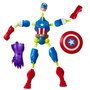 Hasbro Figura Capitán América Mixmashers Avengers F9267 +4 años 12 cm