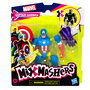 Hasbro Figura Capitán América Mixmashers Avengers F9267 +4 años 12 cm