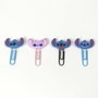 Cerdá Pack de 4 Clips Stitch Multicolor