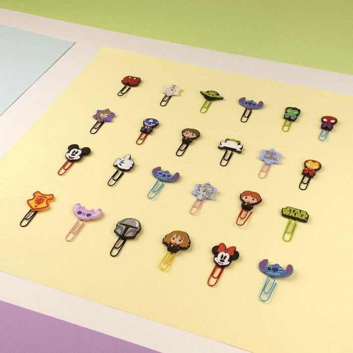 Cerdá Pack de 4 Clips Stitch Multicolor