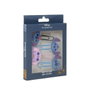 Cerdá Pack de 4 Clips Stitch Multicolor