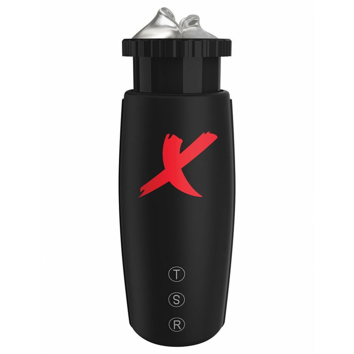 Masturbador Pipedream Transparente Negro