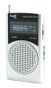 SAMI Radio 2 bandas vertical plana con clip auricular