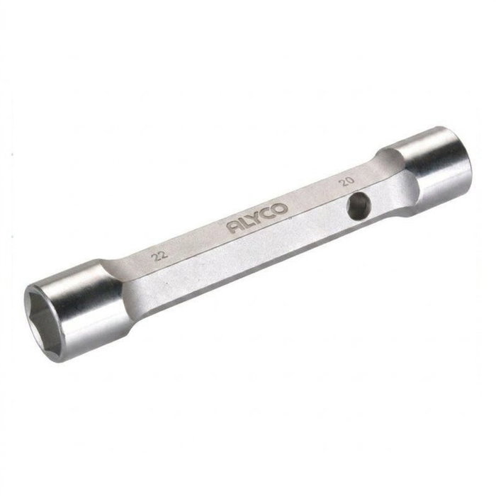 ALYCO Llave tubular de doble boca 16-17
