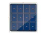 Nobo premium plus vitrina anuncios puerta corredera fieltro azul 12xA4