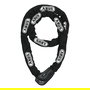 ABUS Granit City Chain 1060/170 - Candado con cadena para bicicleta, acero, negro, 1700 mm, 3.75 kg