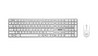 MSI Forge K210 W Combo White ES - Teclado y Ratón Gaming en Español, Conectividad Inalámbrica 2.4G, Diseño Ergonómico y Retroiluminación LED para PC