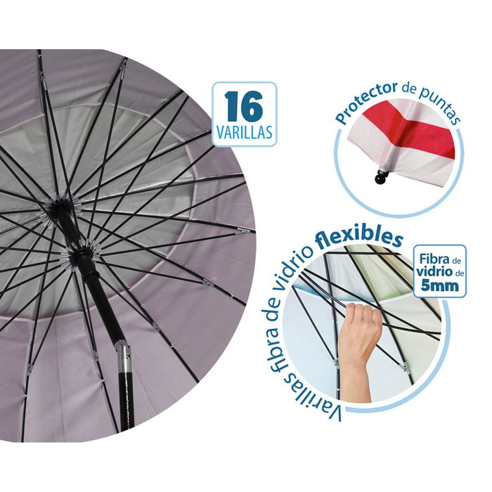 Sombrilla de playa Ø 220 cm SPF50+ Ancla