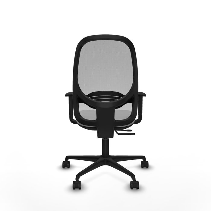 PIQUERAS Y CRESPO Silla de oficina Cilanco con mecanismo Sincro/Traslack, Gris