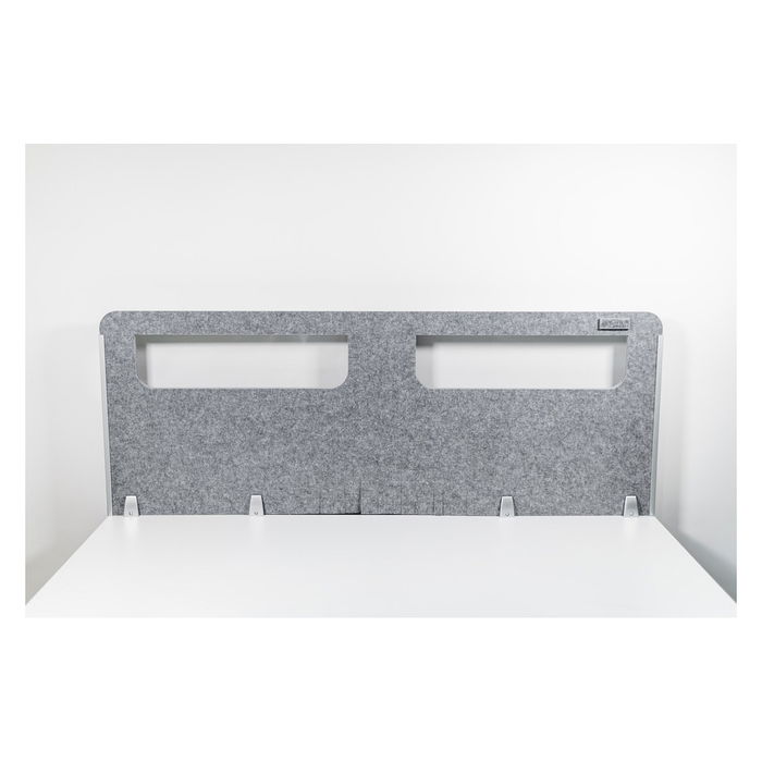 BakkerElkhuizen BE Safety Screen W180H60 Pantalla de seguridad para escritorio 180x60 cm con ventana de acrílico