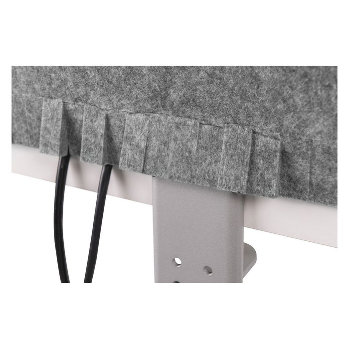 BakkerElkhuizen BE Safety Screen W180H60 Pantalla de seguridad para escritorio 180x60 cm con ventana de acrílico