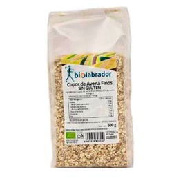 BIOLABRADOR Copos De Avena Finos Sin Gluten 500Gr