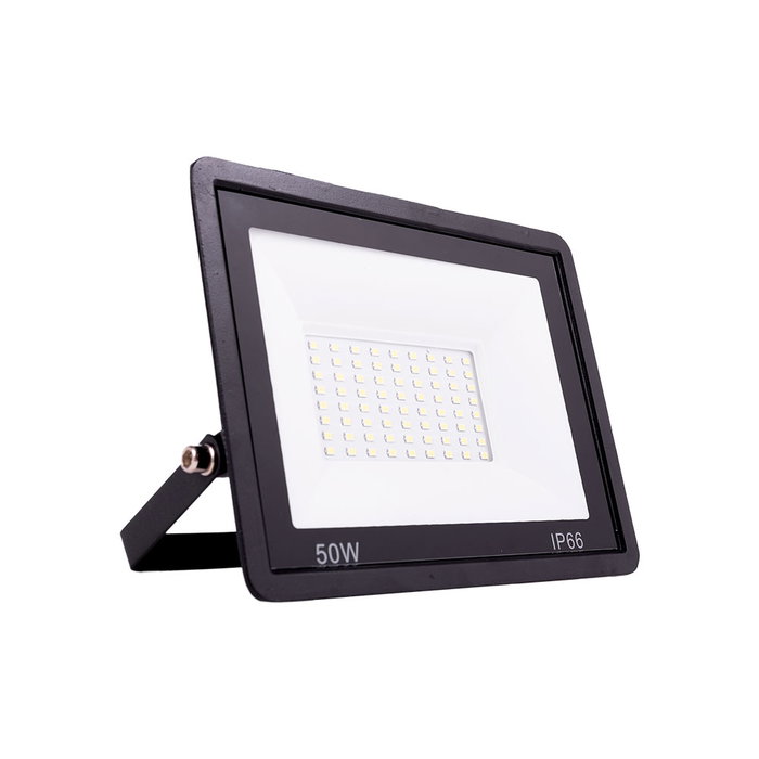 Proyector LED 50W 6000Lm 6000°K IP66 Regulable TRIAC 30-100% 60.000H para Exterior