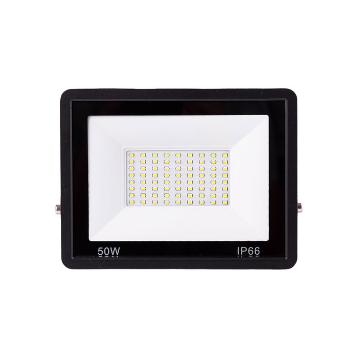 Proyector LED 50W 6000Lm 6000°K IP66 Regulable TRIAC 30-100% 60.000H para Exterior