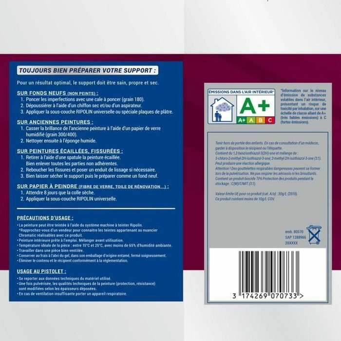 Pintura de Imprimación Ripolin Blanco 10 L Mate