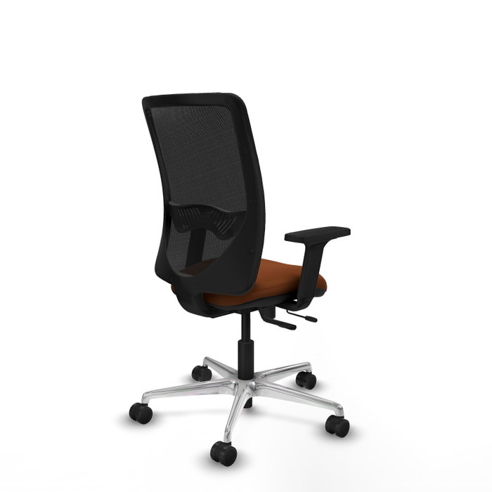PIQUERAS Y CRESPO Silla de oficina Zulema con mecanismo Sincro/Traslack, Marrón y Negro PIQUERAS Y CRESPO Silla de oficina Zulema con mecanismo Sincro/Traslack, Marrón y Negro