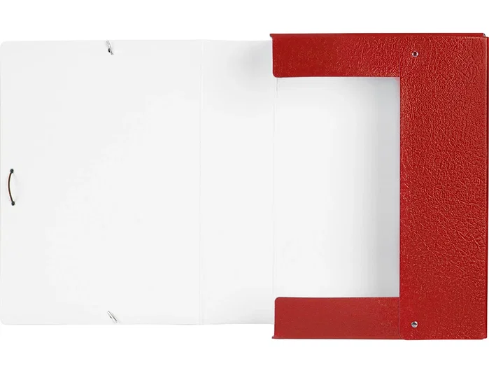 Liderpapel Carpeta proyectos folio lomo 90mm cartón gofrado roja Liderpapel Carpeta proyectos folio lomo 90mm cartón gofrado roja