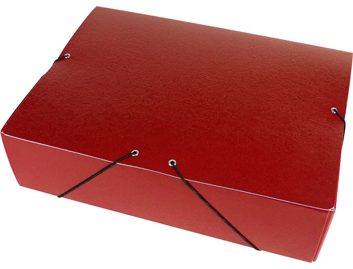 Liderpapel Carpeta proyectos folio lomo 90mm cartón gofrado roja Liderpapel Carpeta proyectos folio lomo 90mm cartón gofrado roja