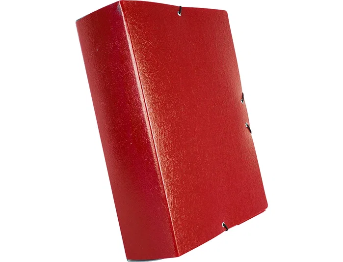 Liderpapel Carpeta proyectos folio lomo 90mm cartón gofrado roja Liderpapel Carpeta proyectos folio lomo 90mm cartón gofrado roja