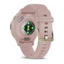 Garmin Venu 3S Reloj Inteligente GPS Unisex AMOLED 3.05 cm (1.2"), 8 GB, 10 Días Batería, Rosa Polvo/Oro Suave, 41 mm, Resistente Agua 5 ATM