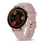 Garmin Venu 3S Reloj Inteligente GPS Unisex AMOLED 3.05 cm (1.2"), 8 GB, 10 Días Batería, Rosa Polvo/Oro Suave, 41 mm, Resistente Agua 5 ATM