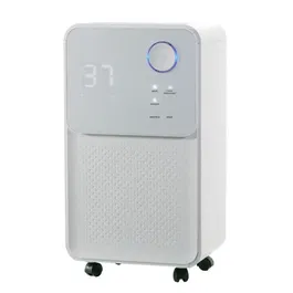 Oceanic Deshumidificador de aire eléctrico, Extracción 12L/día, Secado de ropa, Pantalla LED, 25m², Depósito 2L