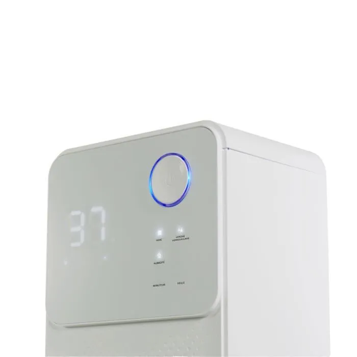 Oceanic Deshumidificador de aire eléctrico, Extracción 12L/día, Secado de ropa, Pantalla LED, 25m², Depósito 2L Oceanic Deshumidificador de aire eléctrico, Extracción 12L/día, Secado de ropa, Pantalla LED, 25m², Depósito 2L