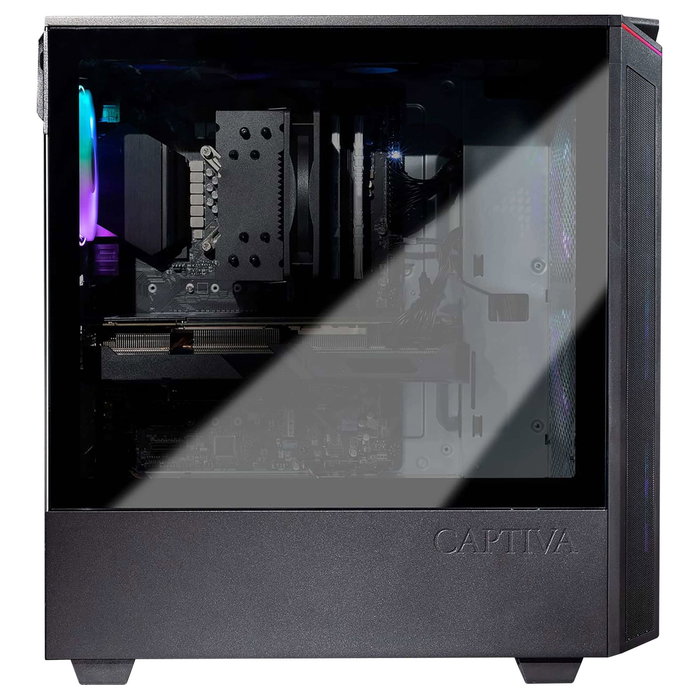 Captiva I88-933 PC Gaming Highend, Intel Core i7-14700KF 3.4GHz, 32GB RAM DDR5, SSD 2TB M.2, NVIDIA GeForce RTX 5080 16GB GDDR7, Windows 11 Home, Color Negro