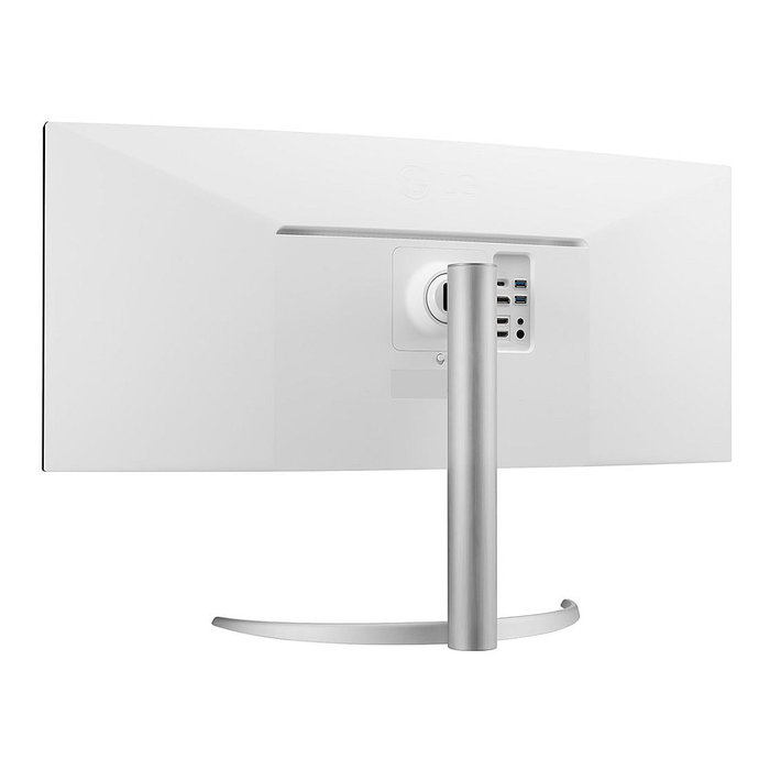 LG 38BQ85C-W - Monitor UltraWide 38" UWQHD IPS Curvo 75Hz, HDR10, USB-C 90W, FreeSync, Altavoces, Montaje VESA