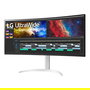 LG 38BQ85C-W - Monitor UltraWide 38" UWQHD IPS Curvo 75Hz, HDR10, USB-C 90W, FreeSync, Altavoces, Montaje VESA