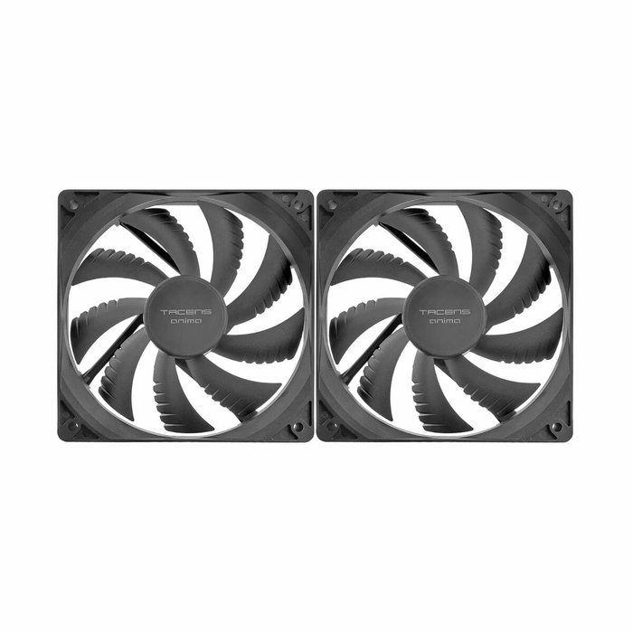 Tacens Anima AF12X2 Pack de 2 Ventiladores de 120 mm Negro Tacens Anima AF12X2 Pack de 2 Ventiladores de 120 mm Negro
