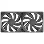 Tacens AF12X2 Ventilador 12cm (Pack 2) Rendimiento Térmico Avanzado, Silencioso, Construcción Robusta y Duradera para PC.