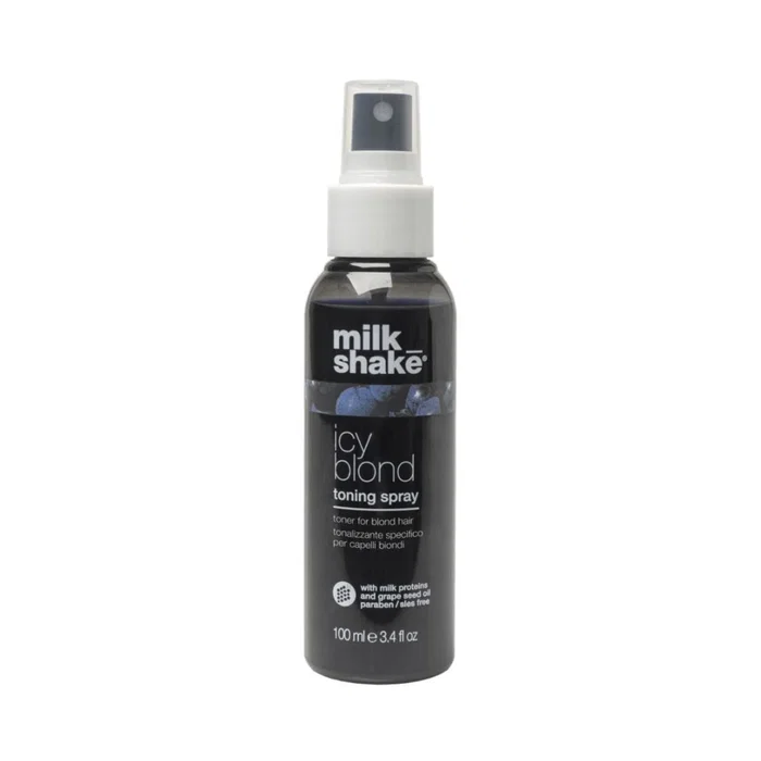 Milk Shake Icy Blond Spray tonificante para el cabello rubio 100 ml Milk Shake Icy Blond Spray tonificante para el cabello rubio 100 ml
