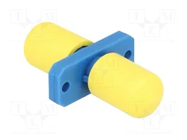 DeLOCK Acoplador de Fibra Óptica ST Simplex hembra a ST Simplex hembra azul