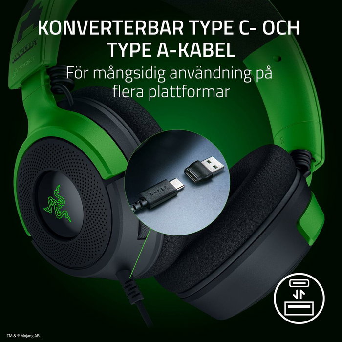 Razer Kraken V4 X Minecraft Edition Razer Kraken V4 X Minecraft Edition