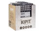 KIPIT Taburete Plegable Mix 3 Colores Oscuros Pack de 6