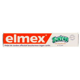 Elmex Pasta Dientes Junior Protección Caries 75ml 6-12 Años