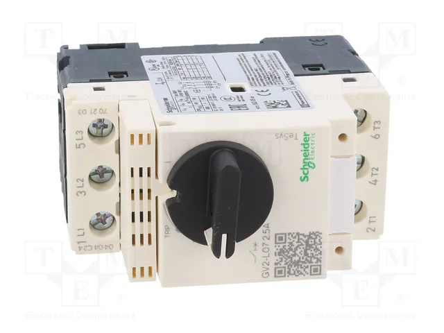 SCHNEIDER ELECTRIC GV2L07 Interruptor motorizado 0,75kW 230-690VAC