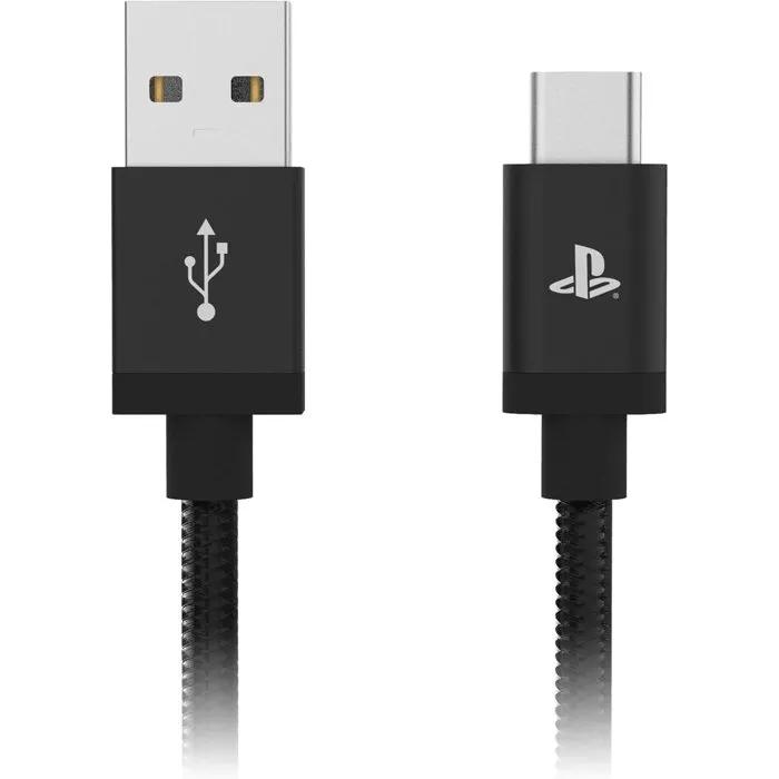 Hori Cable de carga USB-A a USB-C AAAKR14099 para mando DualSense de PS5, 3 m, 5 V/3 A, Negro Hori Cable de carga USB-A a USB-C AAAKR14099 para mando DualSense de PS5, 3 m, 5 V/3 A, Negro